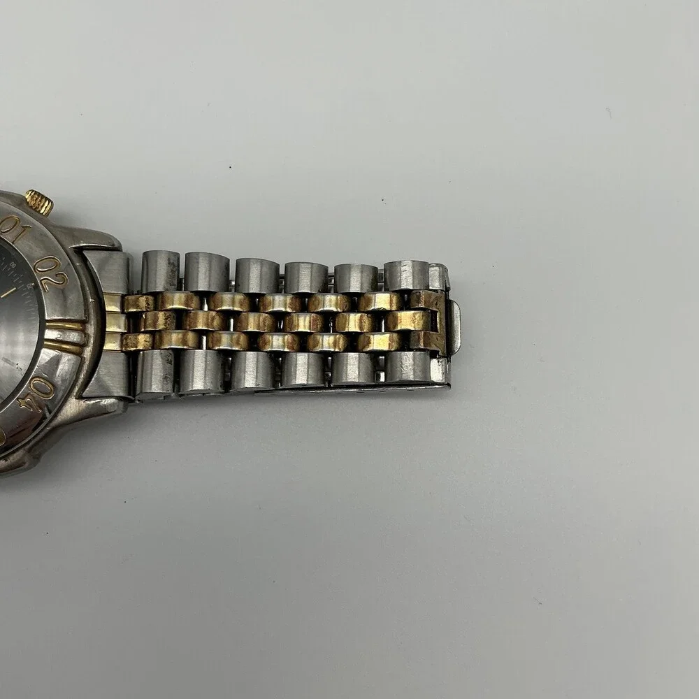 Mathey-Tissot MT M0115 Mens Watch 39mm Triple Calendar New Battery 6.75
